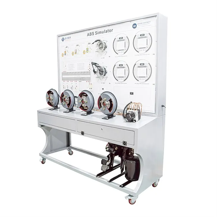 Scheda di addestramento del sistema frenante